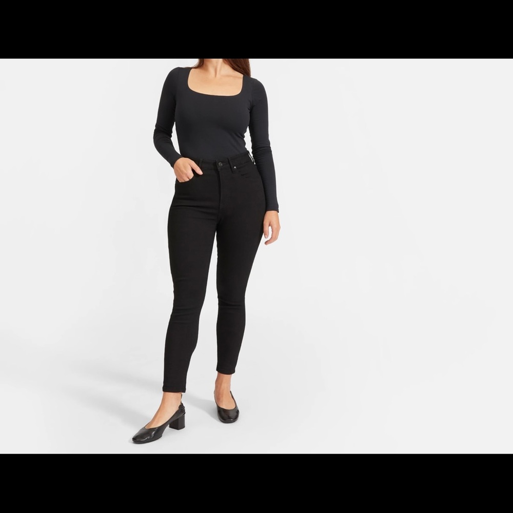 Everlane Skinny High Rise Curvy Jean